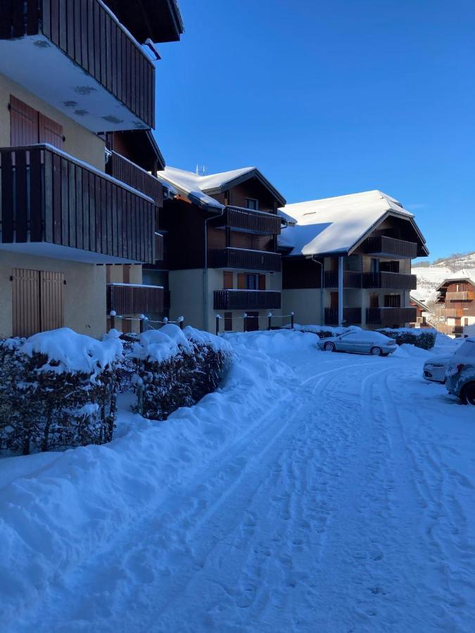Appartement 2 Pieces Pieds Des Pistes Terrasse Face A La Montagne Bernex Εξωτερικό φωτογραφία
