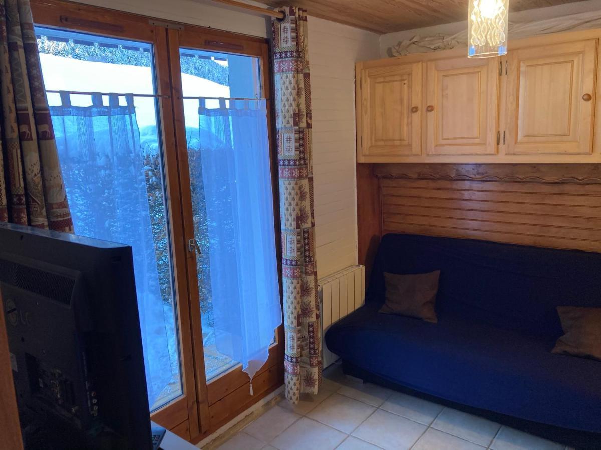 Appartement 2 Pieces Pieds Des Pistes Terrasse Face A La Montagne Bernex Εξωτερικό φωτογραφία