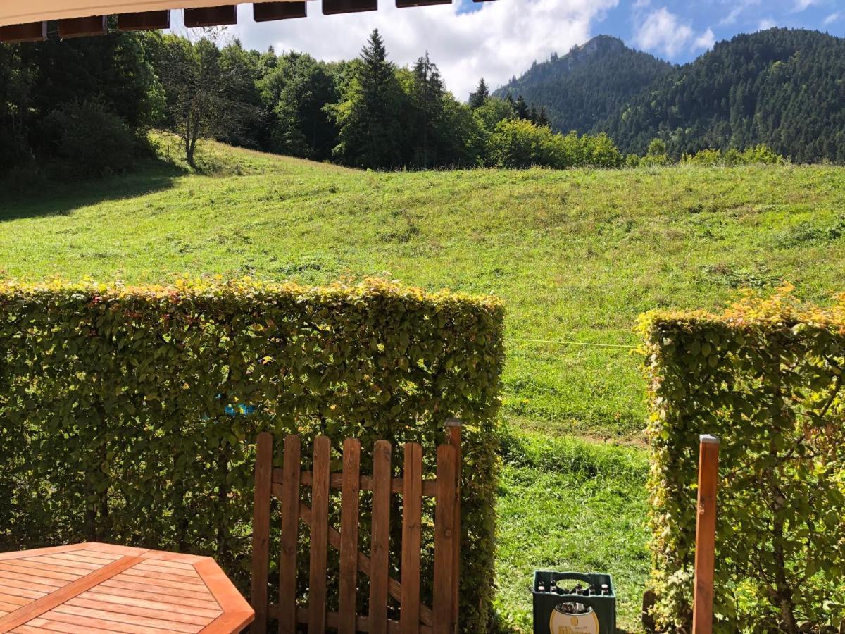 Appartement 2 Pieces Pieds Des Pistes Terrasse Face A La Montagne Bernex Εξωτερικό φωτογραφία